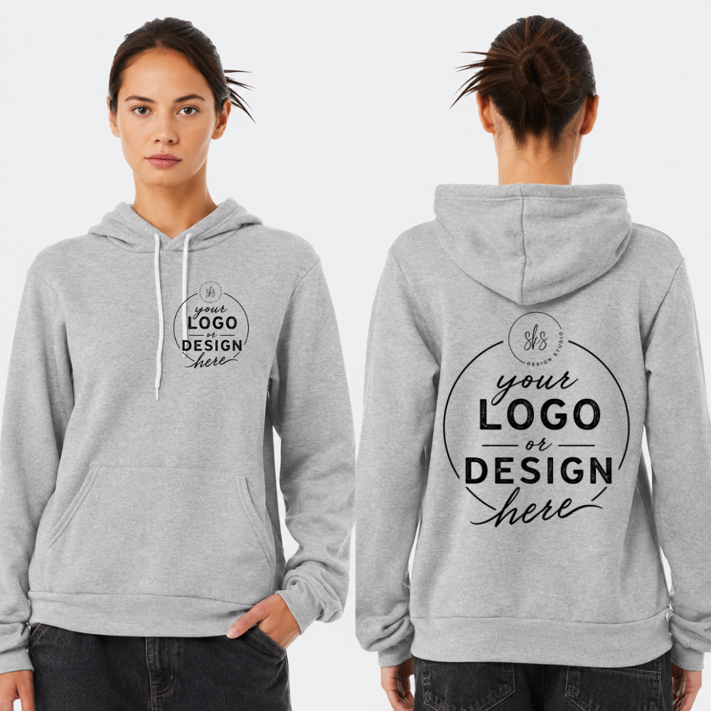 CUSTOM LOGO | Unisex Hoodie Sweatshirt [BELLA CANVAS]