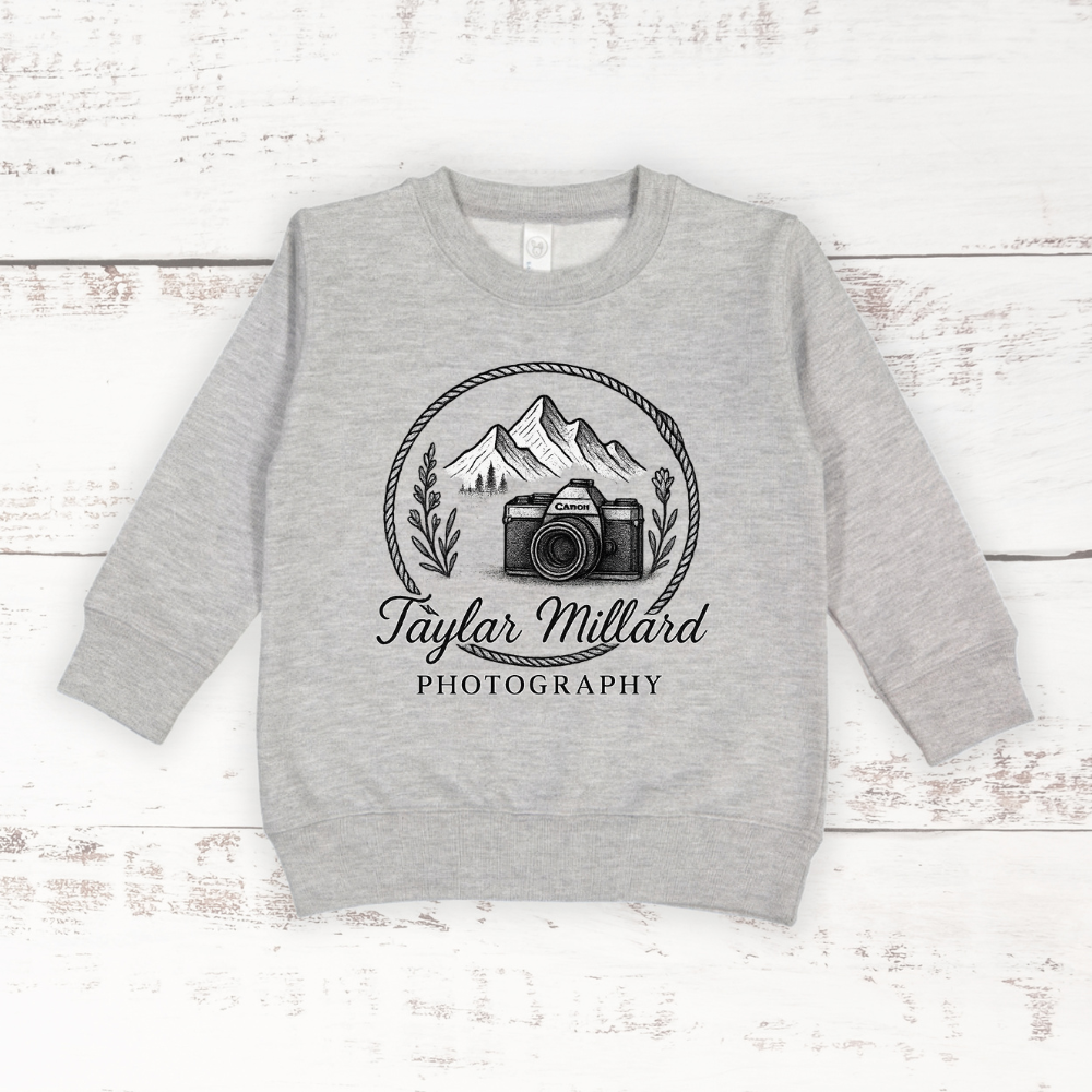 Taylar Millard Photography | Toddler Crewneck Sweatshirt