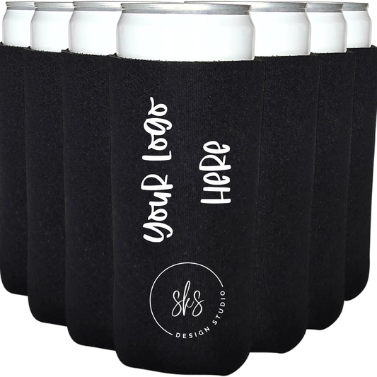 CUSTOM LOGO | Slim Can Coozie