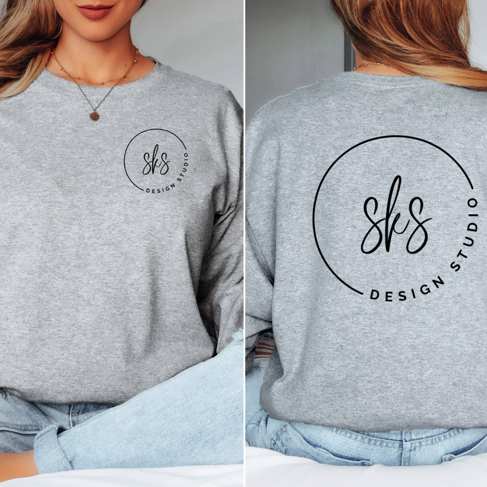 CUSTOM LOGO | Unisex Long Sleeve Shirt