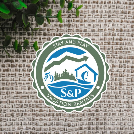 S&P Vacation Rentals | Die Cut Sticker