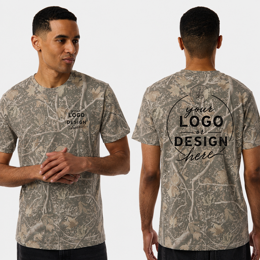 CUSTOM LOGO | Unisex Camo T-Shirt [INDEPENDENT TRADING CO]