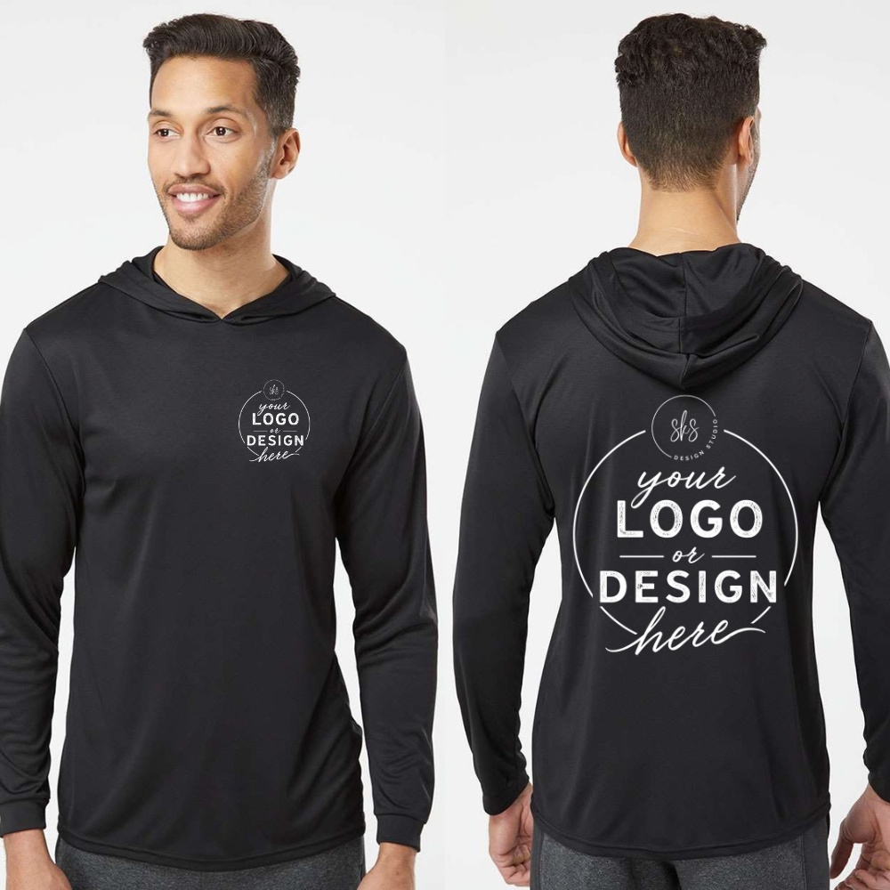 CUSTOM LOGO | Hooded Long Sleeve Sun Shirt [PARAGON]
