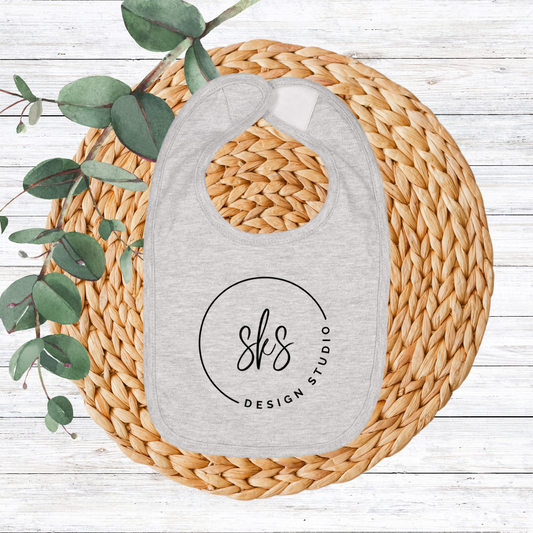 CUSTOM Logo | Rabbit Skins Infant Bib