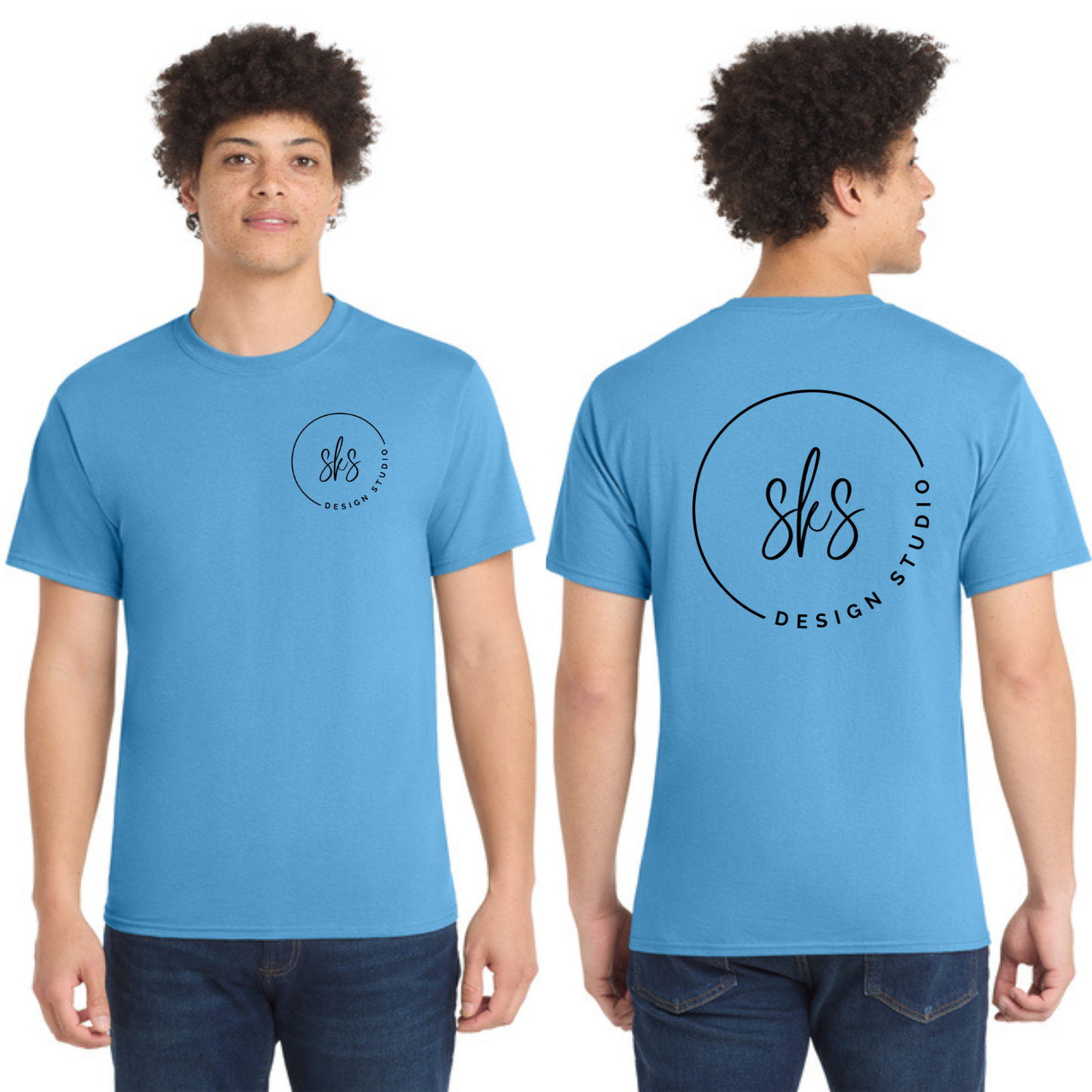 CUSTOM LOGO | Tall T-Shirt [Port & Co]