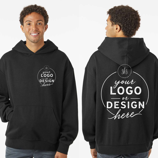 CUSTOM LOGO | Unisex Oversized Hoodie [INDEPENDENT TRADING CO]
