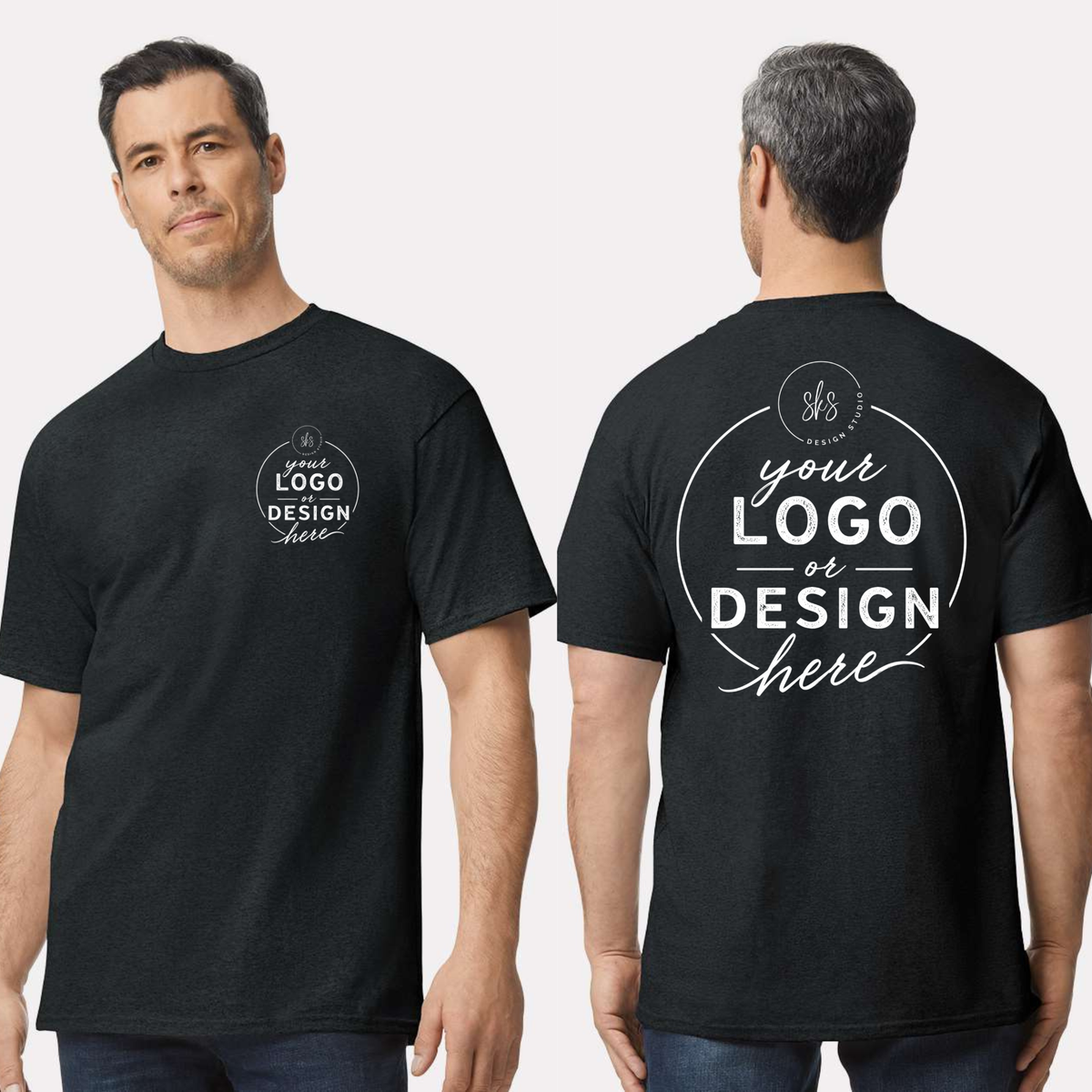 CUSTOM LOGO | Tall T-Shirt [Gildan]