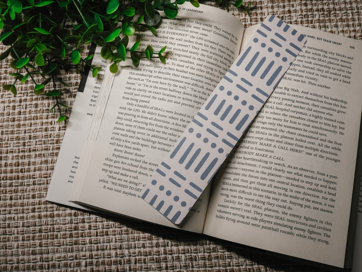 Cross Hatch | Boho Bookmarks