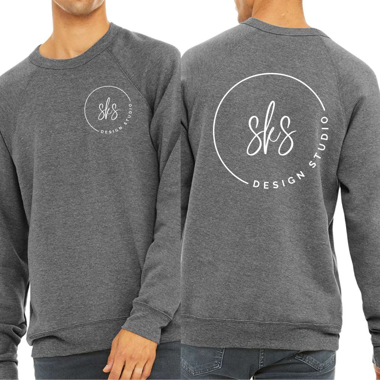 CUSTOM LOGO | Unisex Crewneck Sweatshirt [BELLA CANVAS]