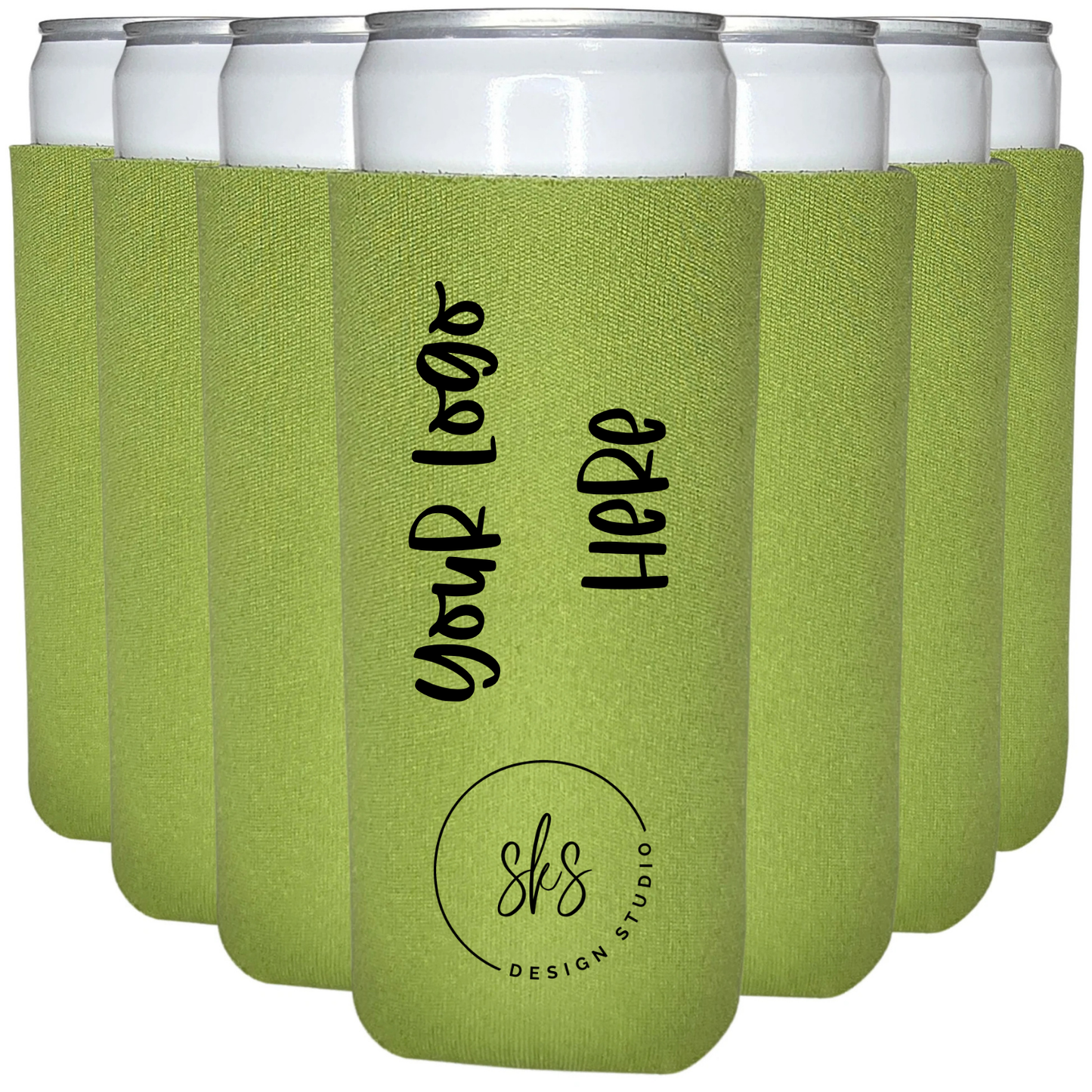 CUSTOM LOGO | Slim Can Coozie
