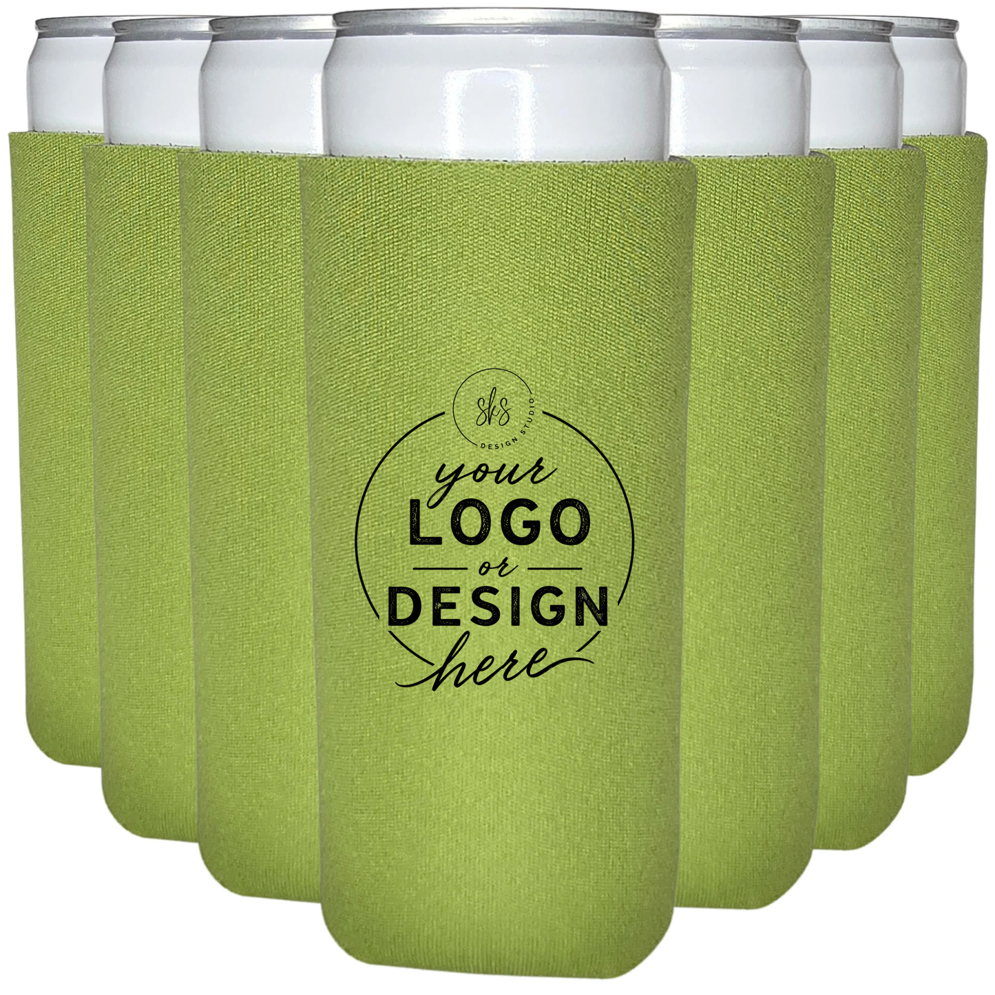 CUSTOM LOGO | Slim Can Coozie