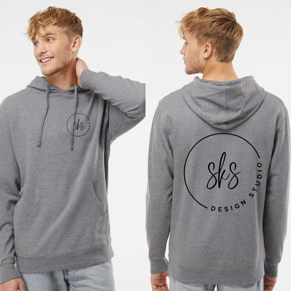 CUSTOM LOGO | Unisex Hoodie [INDEPENDENT TRADING CO.]