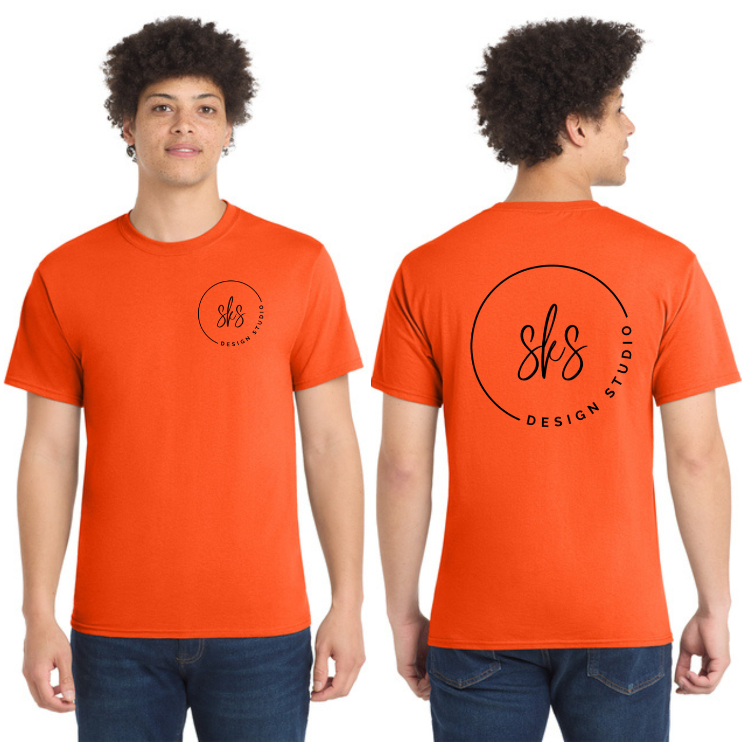 CUSTOM LOGO | Tall T-Shirt [Port & Co]