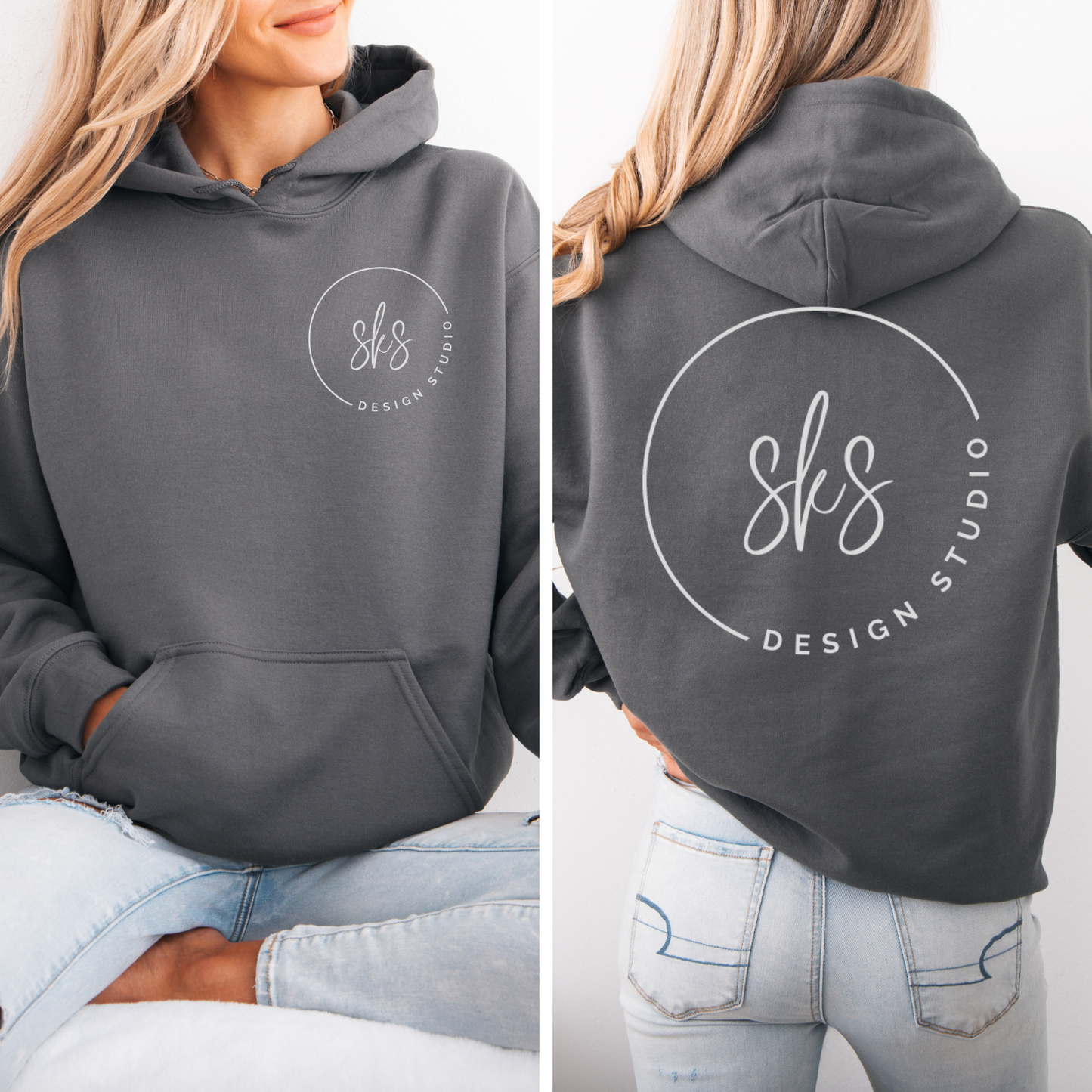 CUSTOM LOGO | Unisex Hoodie Sweatshirt [GILDAN]