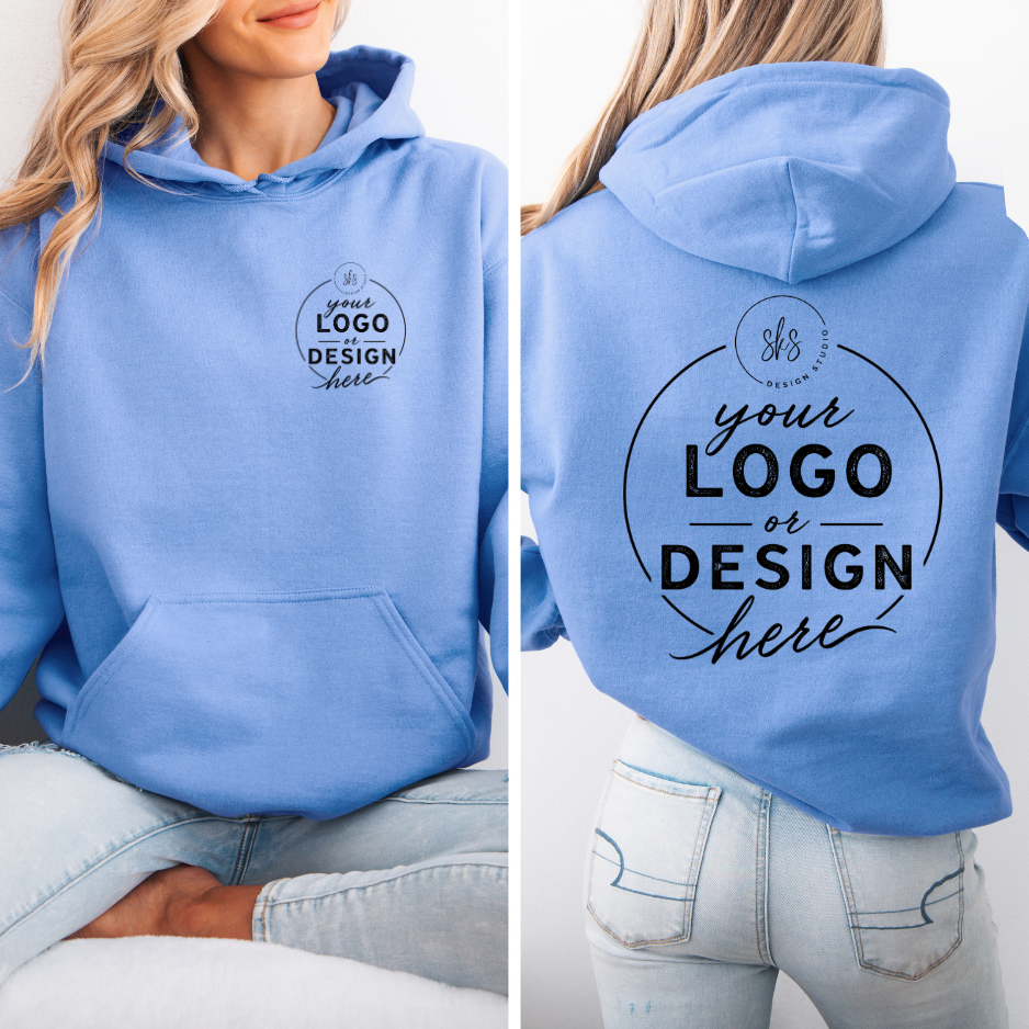 CUSTOM LOGO | Unisex Hoodie Sweatshirt [GILDAN]