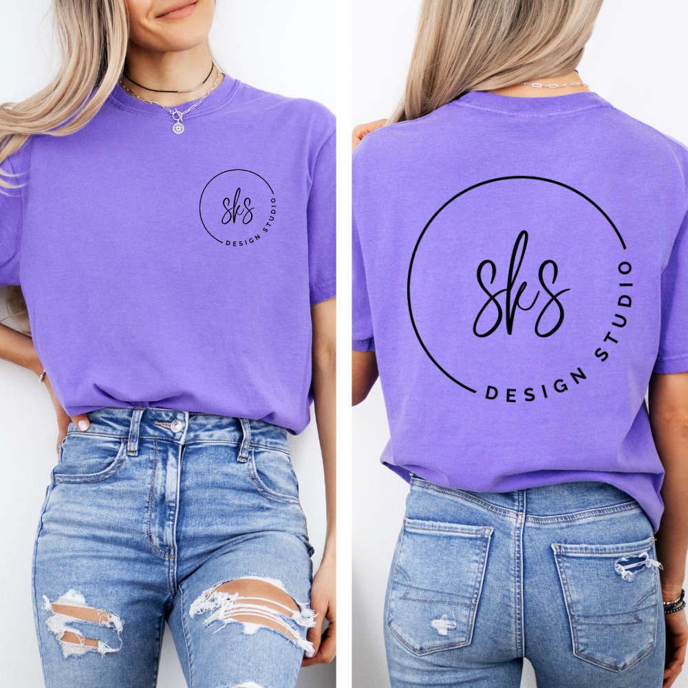 CUSTOM LOGO | Unisex T-Shirt [COMFORT COLORS]