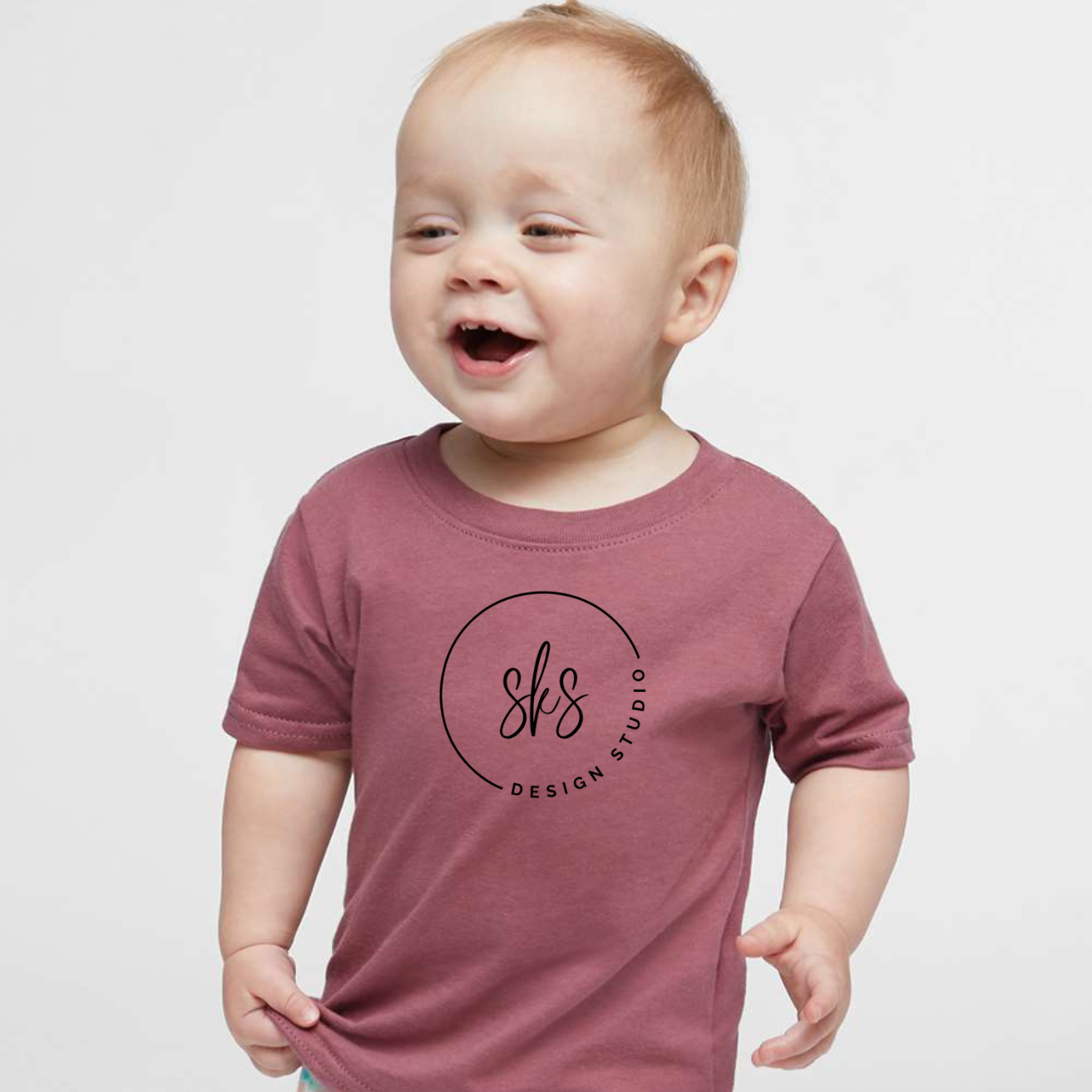 CUSTOM LOGO | Infant T-Shirt [RABBIT SKINS]