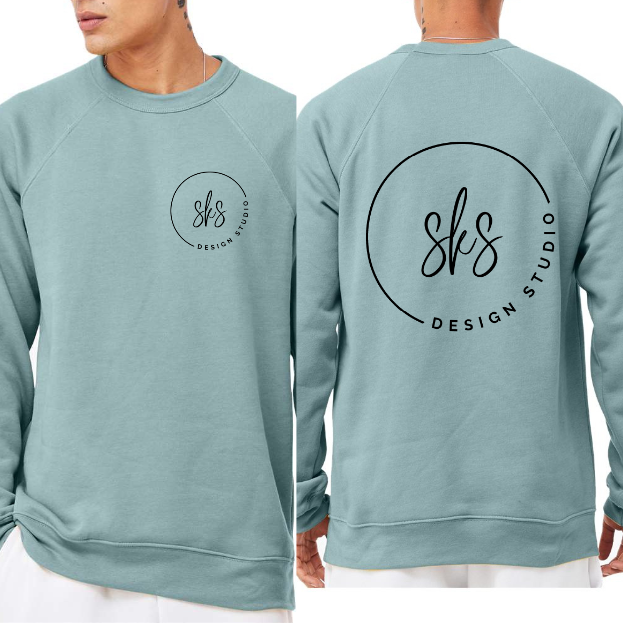 CUSTOM LOGO | Unisex Crewneck Sweatshirt [BELLA CANVAS]