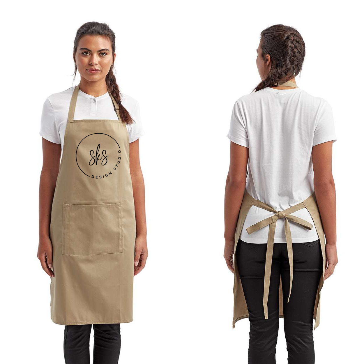 CUSTOM LOGO | Apron with Pocket