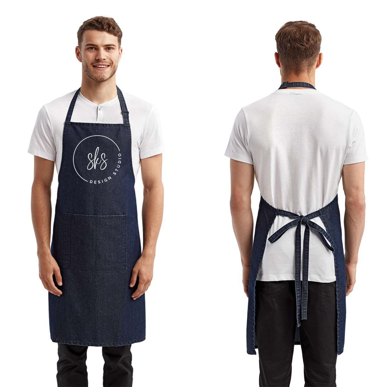 CUSTOM LOGO | Apron with Pocket