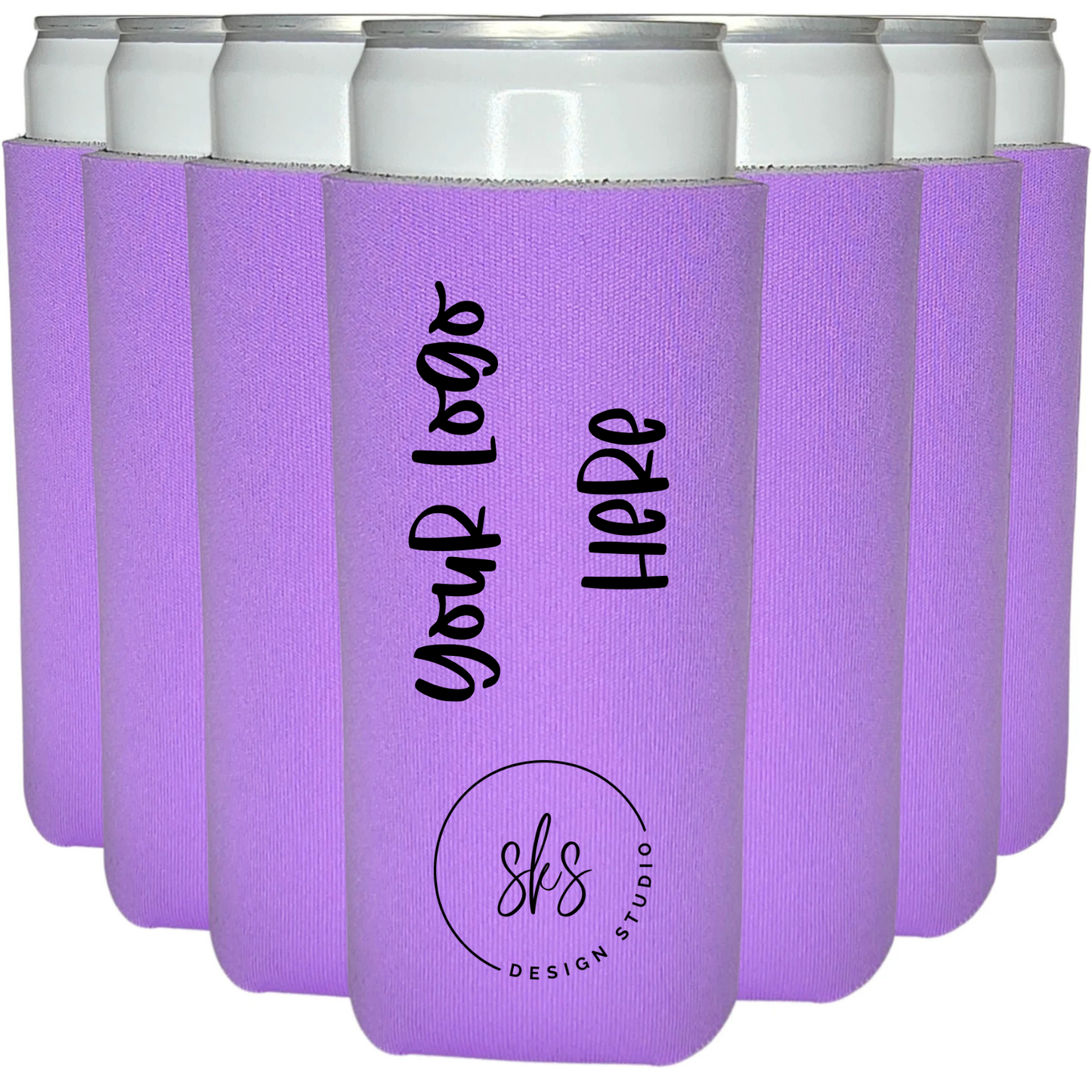 CUSTOM LOGO | Slim Can Coozie