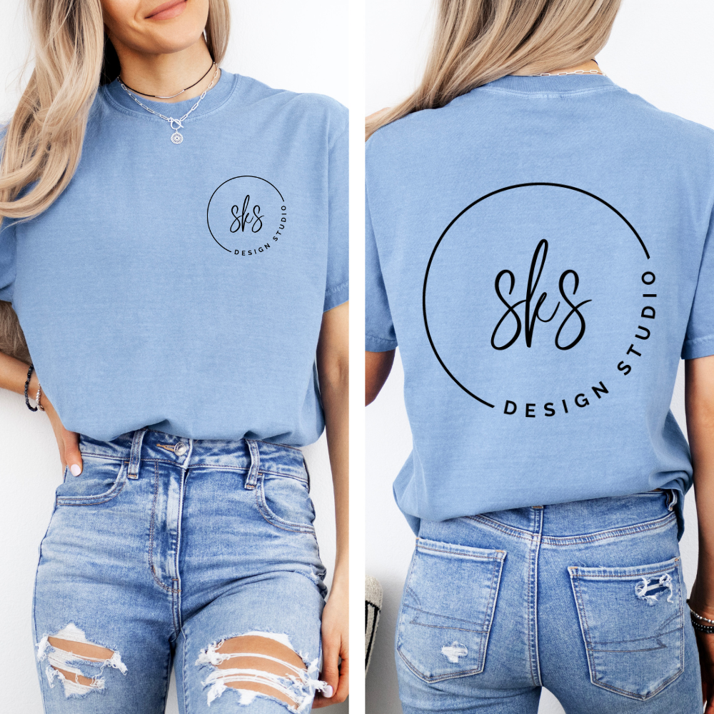 CUSTOM LOGO | Unisex T-Shirt [COMFORT COLORS]