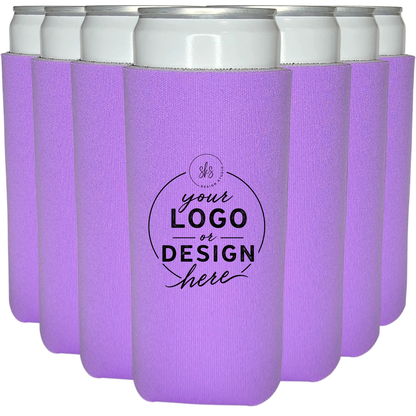 CUSTOM LOGO | Slim Can Coozie