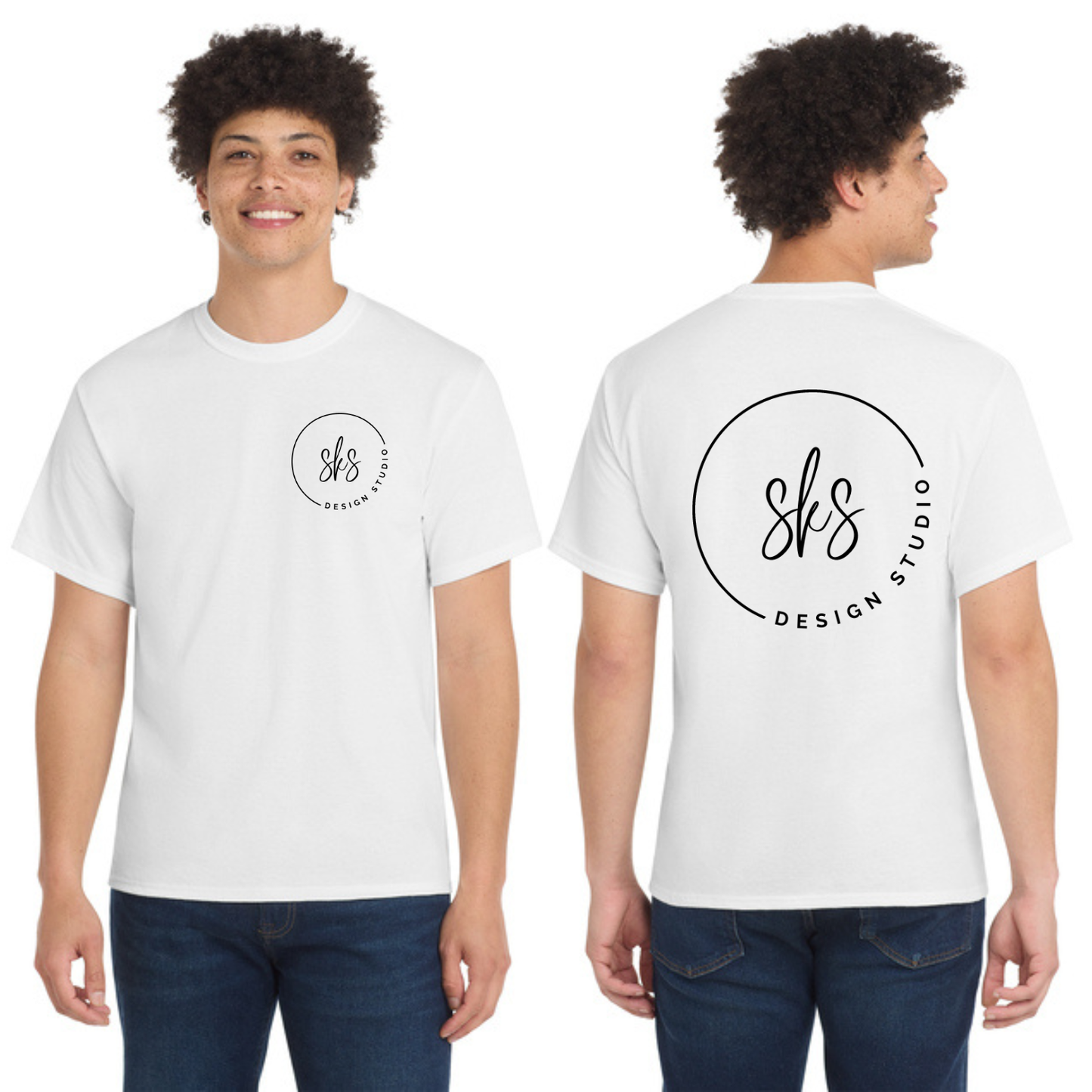 CUSTOM LOGO | Tall T-Shirt [Port & Co]