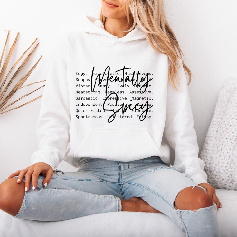 Mentally Spicy | Unisex Hoodie Sweatshirt