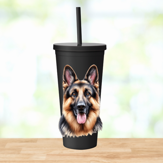 Dog Breeds | UVDTF | 24oz Matte Acrylic Tumbler