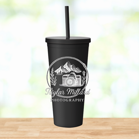 Taylar Millard Photography | 24oz Matte Acrylic Tumbler