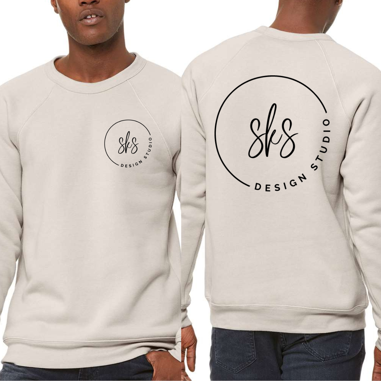 CUSTOM LOGO | Unisex Crewneck Sweatshirt [BELLA CANVAS]