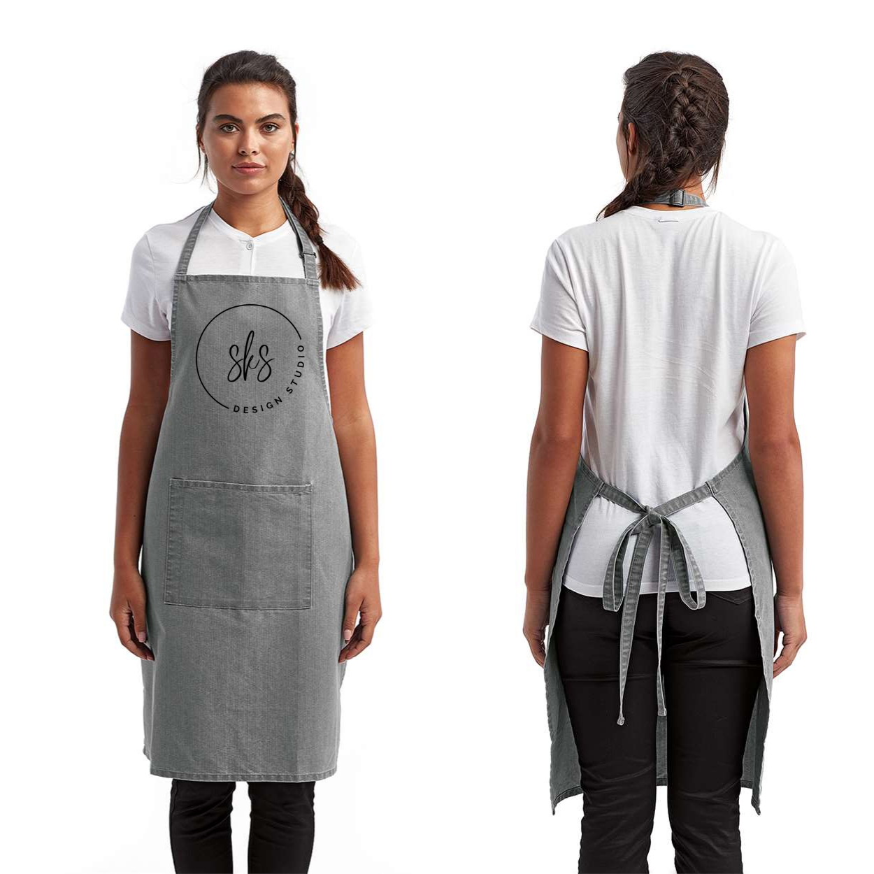 CUSTOM LOGO | Apron with Pocket