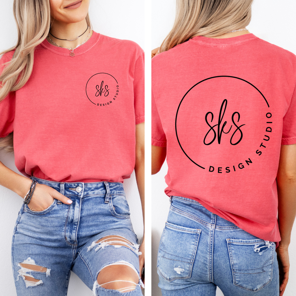 CUSTOM LOGO | Unisex T-Shirt [COMFORT COLORS]