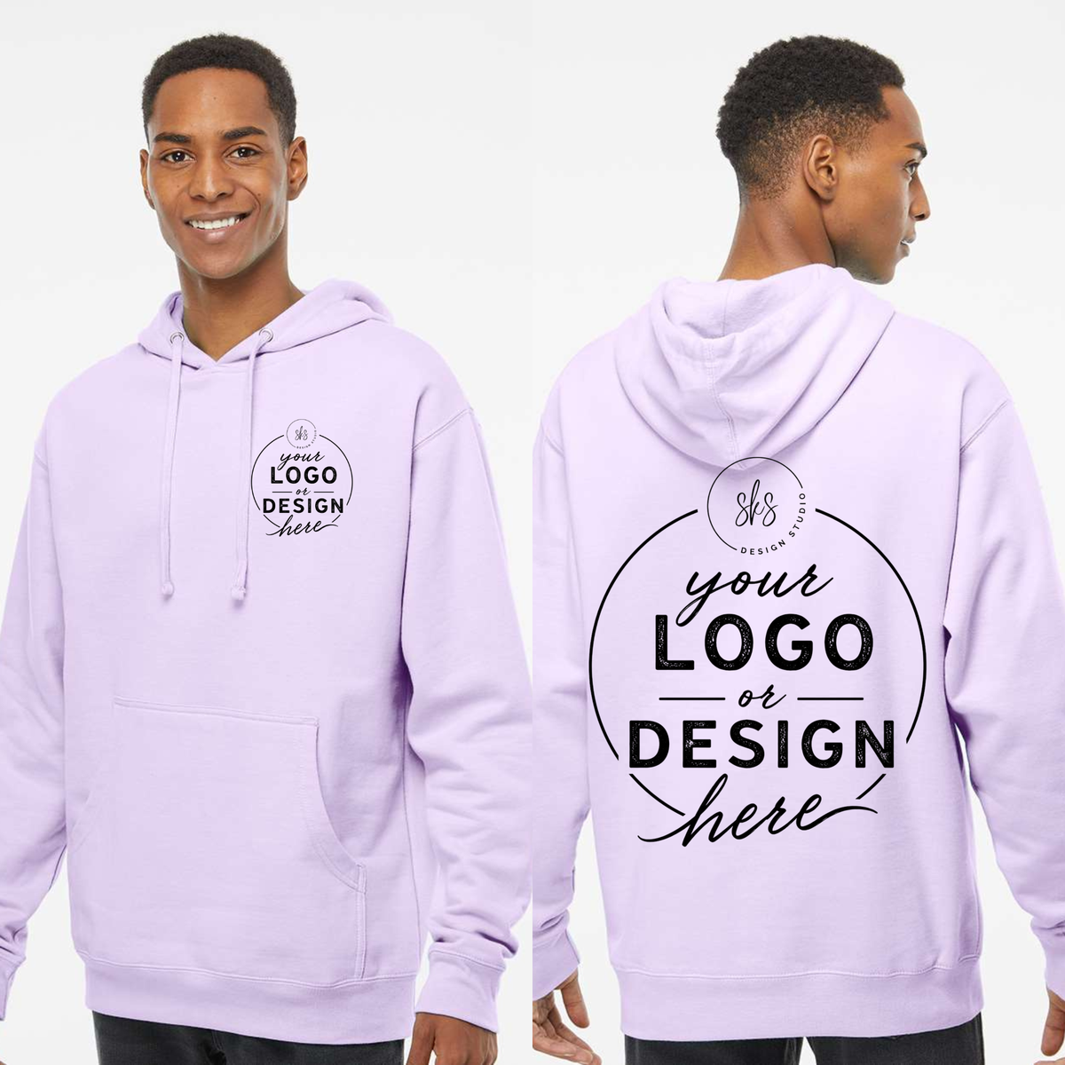 CUSTOM LOGO | Unisex Hoodie [INDEPENDENT TRADING CO.]