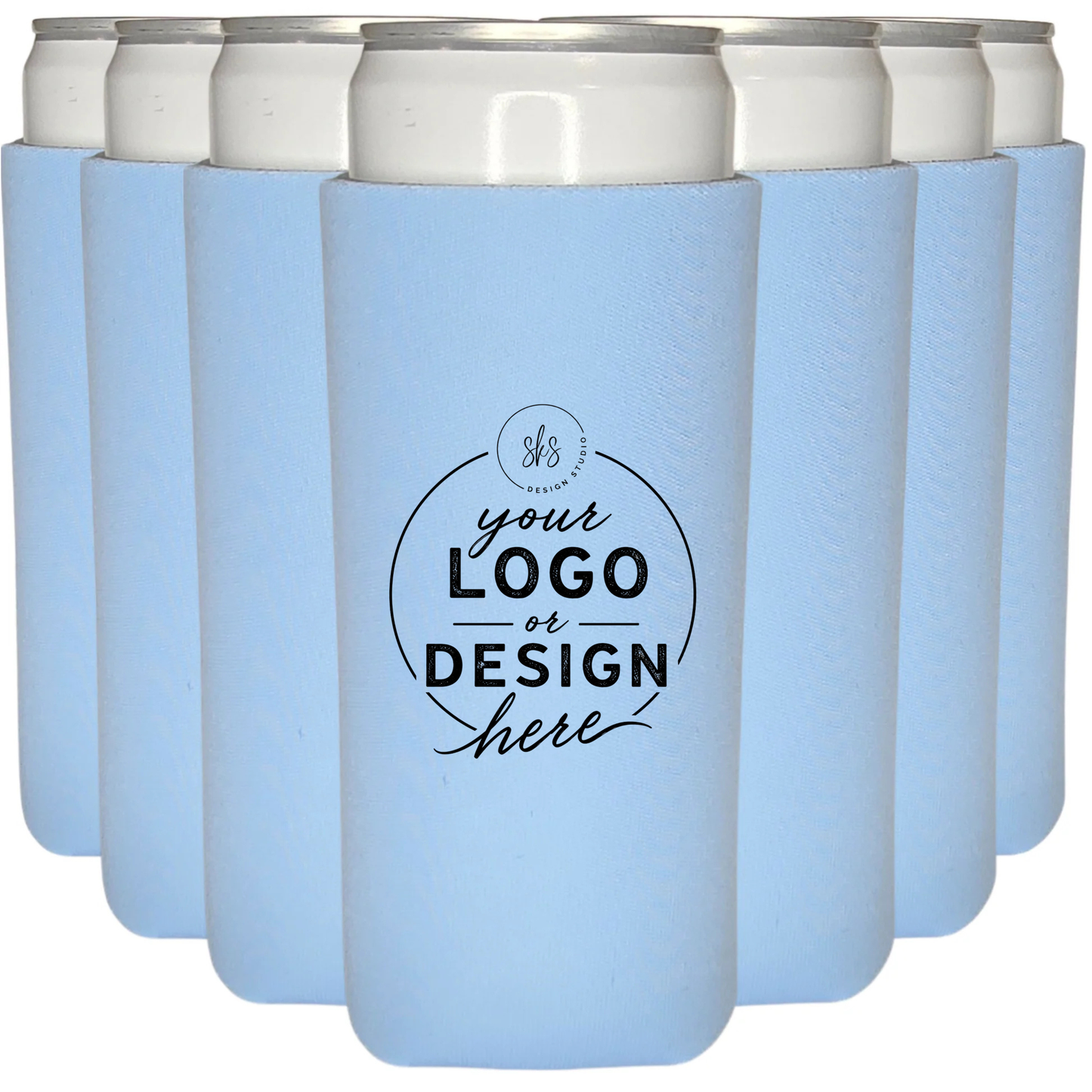 CUSTOM LOGO | Slim Can Coozie