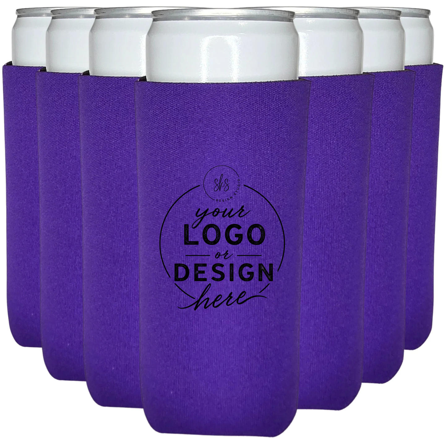 CUSTOM LOGO | Slim Can Coozie