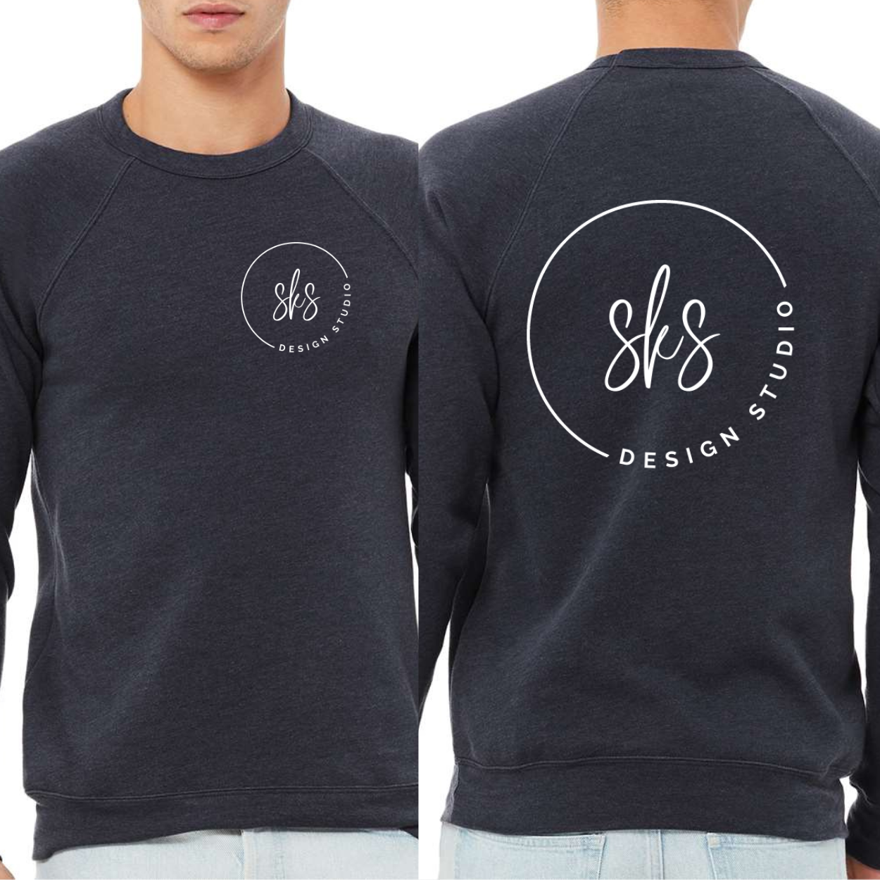 CUSTOM LOGO | Unisex Crewneck Sweatshirt [BELLA CANVAS]
