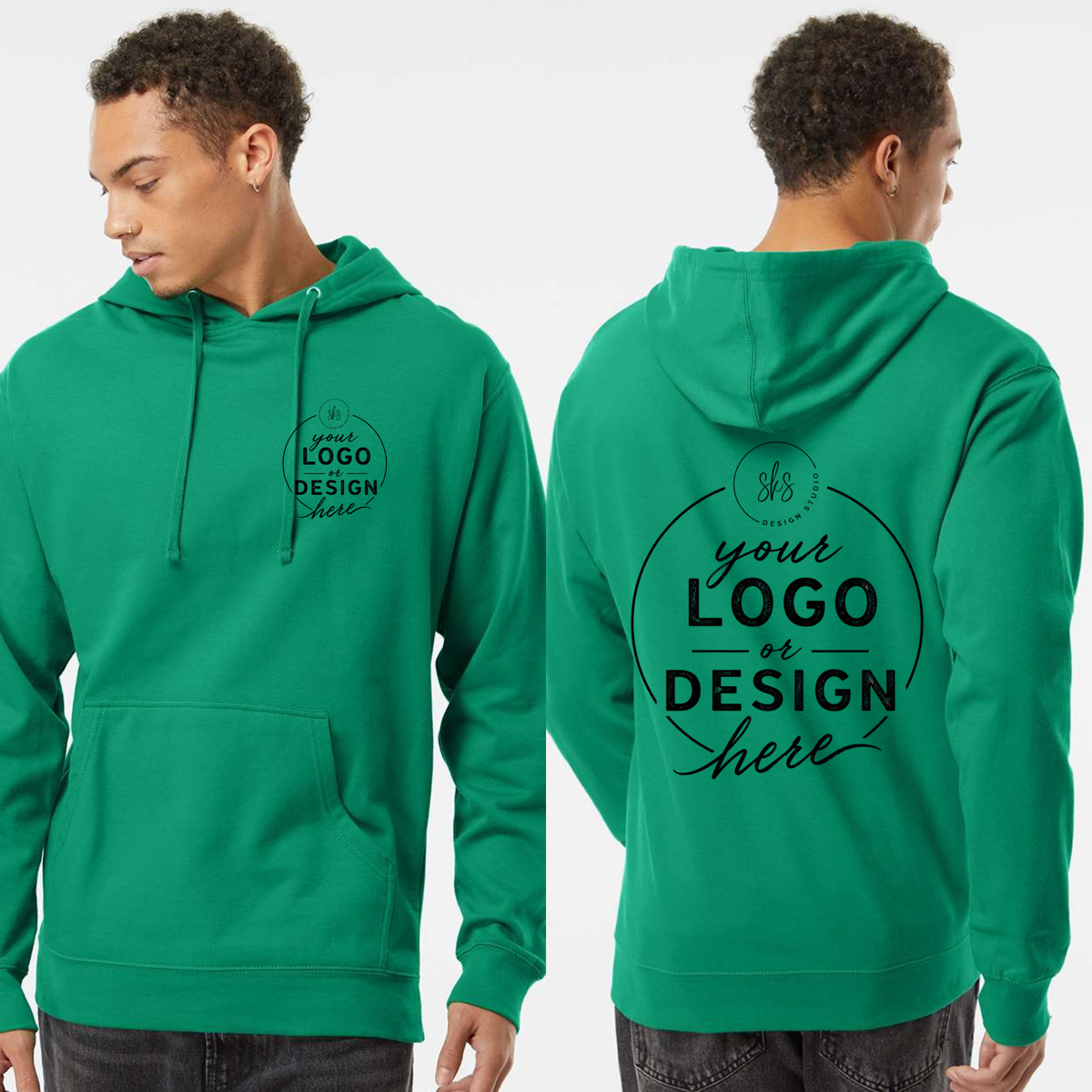 CUSTOM LOGO | Unisex Hoodie [INDEPENDENT TRADING CO.]