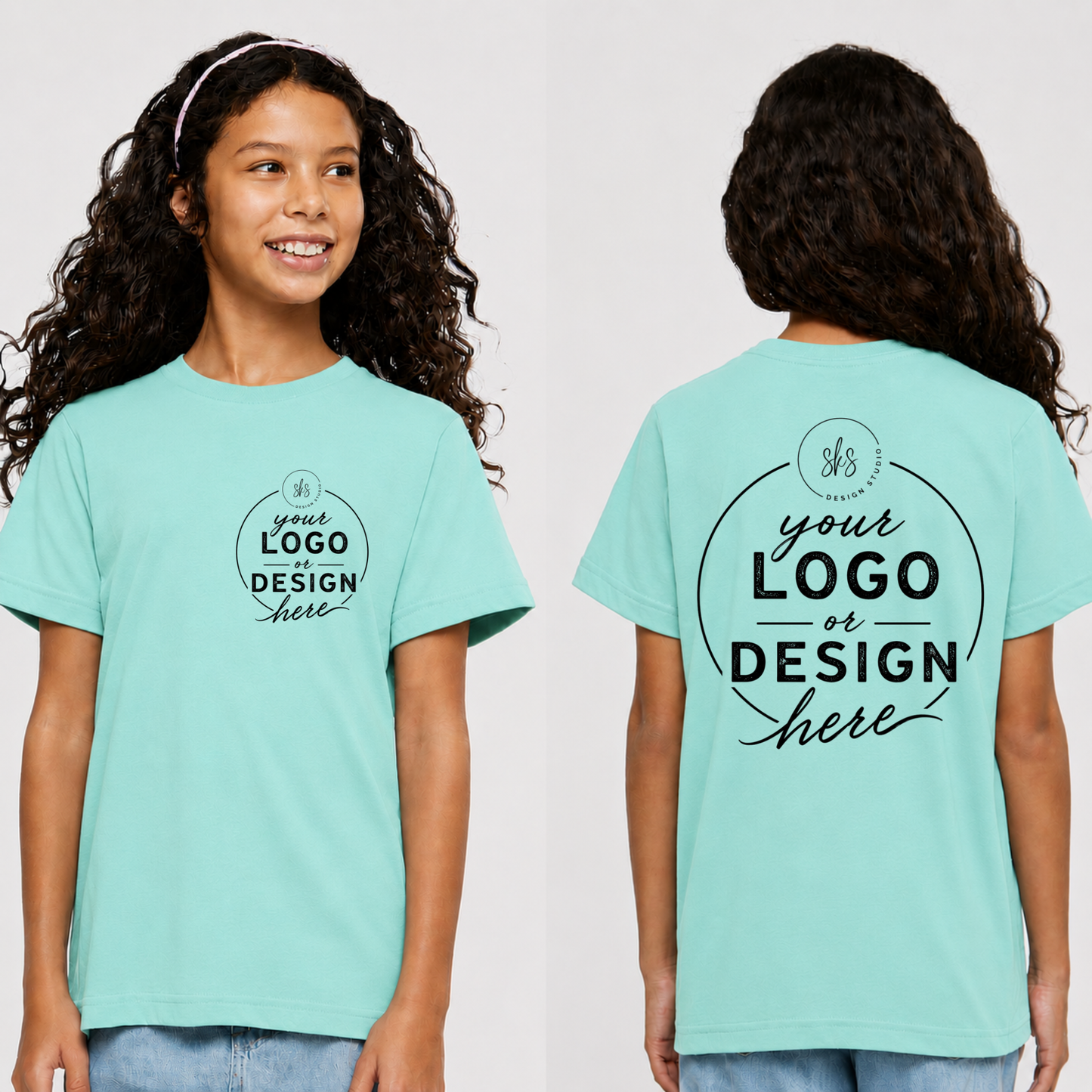 CUSTOM LOGO | Youth T-Shirt [LAT]
