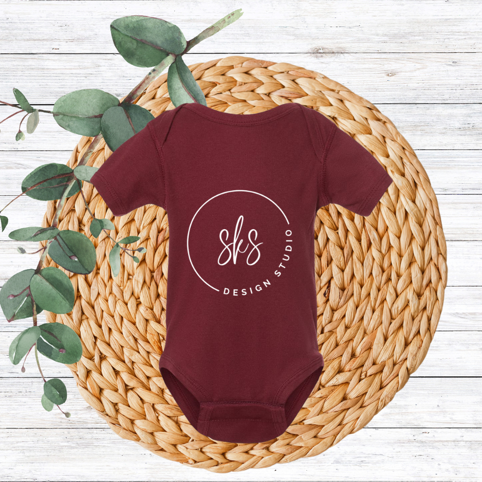 CUSTOM LOGO | Infant Onesie [RABBIT SKINS]