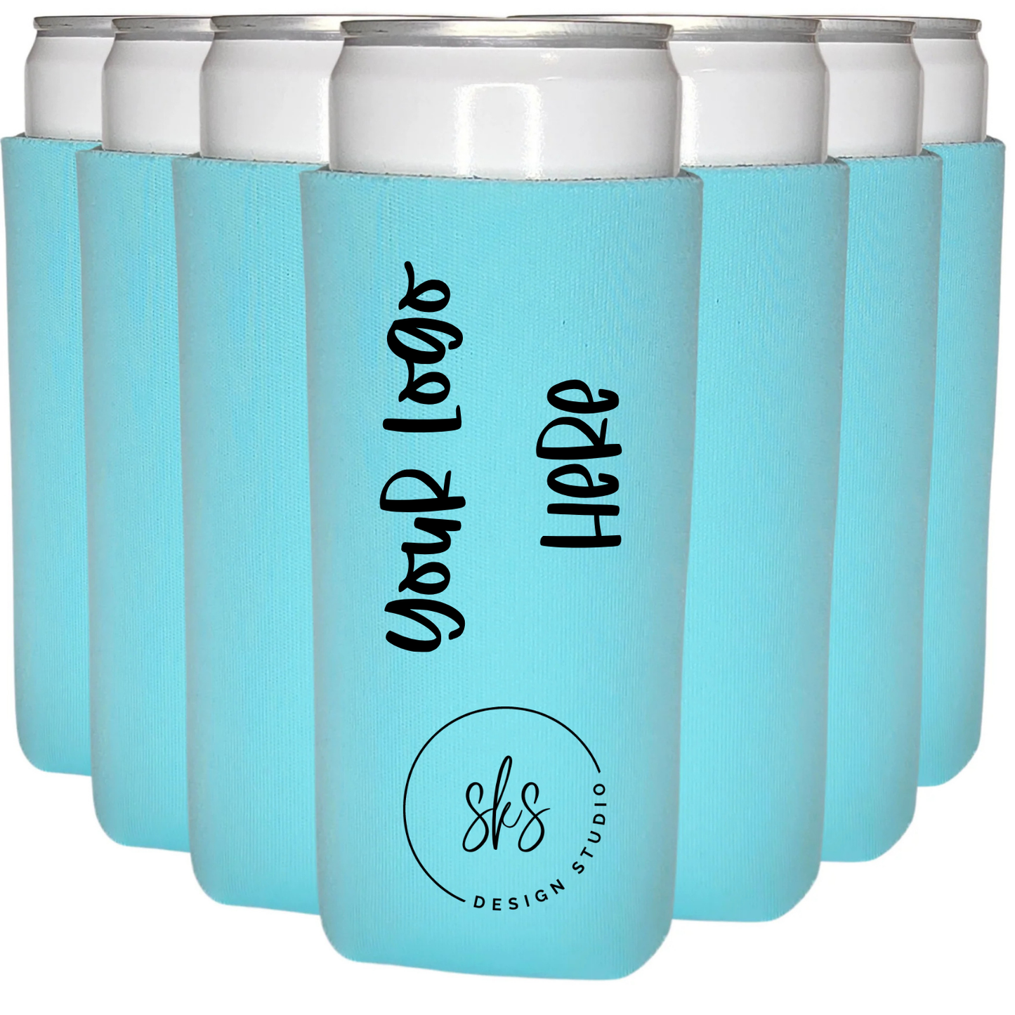 CUSTOM LOGO | Slim Can Coozie