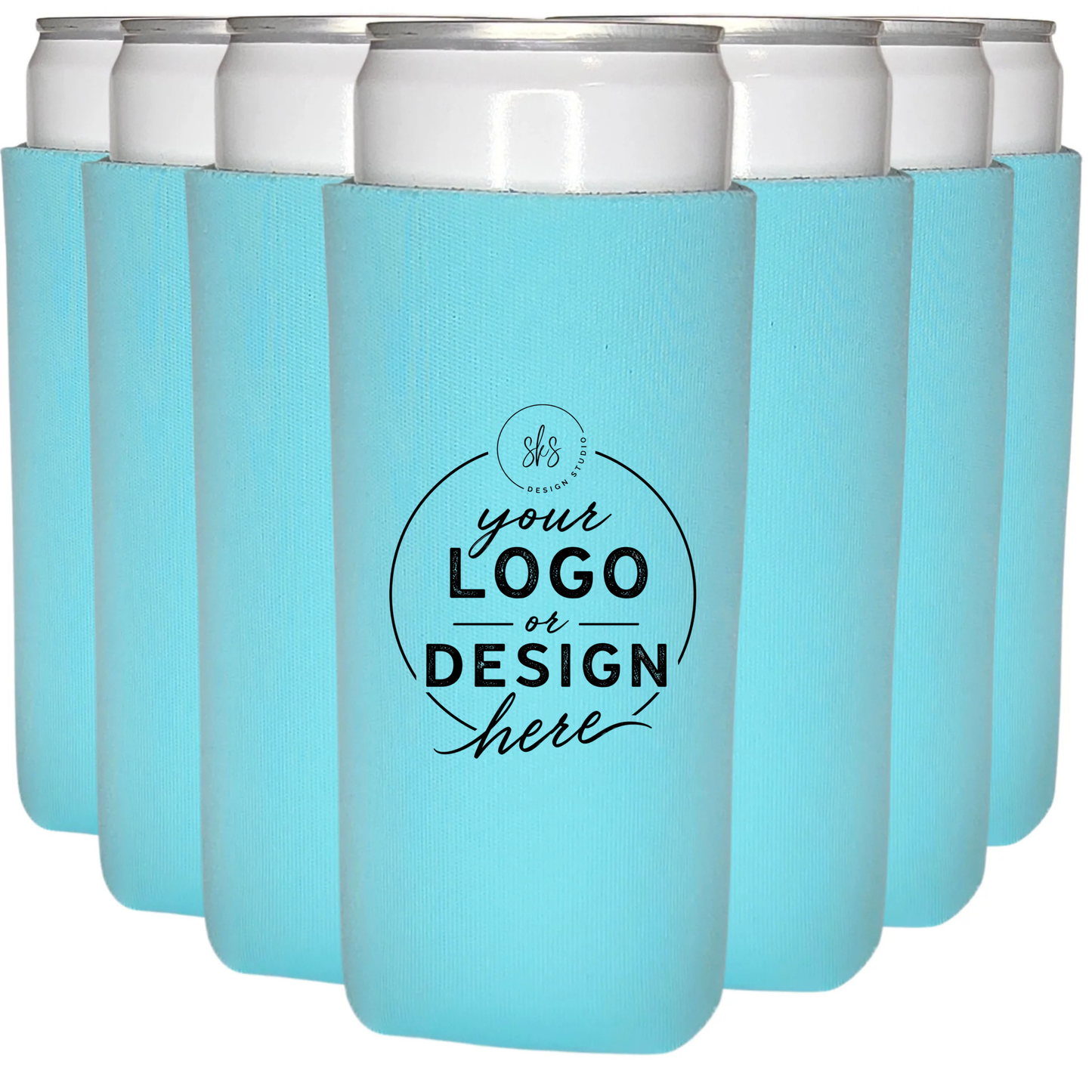 CUSTOM LOGO | Slim Can Coozie