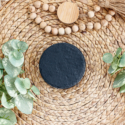 Slate Coasters | 4" Square or Round