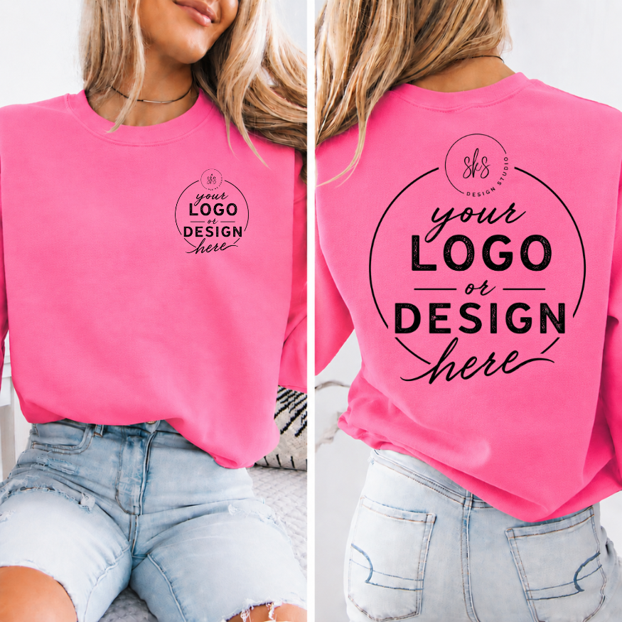 CUSTOM LOGO | Safety Unisex Crewneck Sweatshirt [GILDAN]