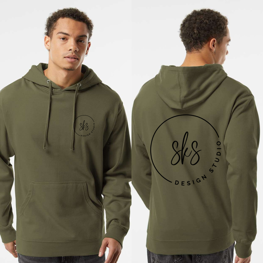 CUSTOM LOGO | Unisex Hoodie [INDEPENDENT TRADING CO.]