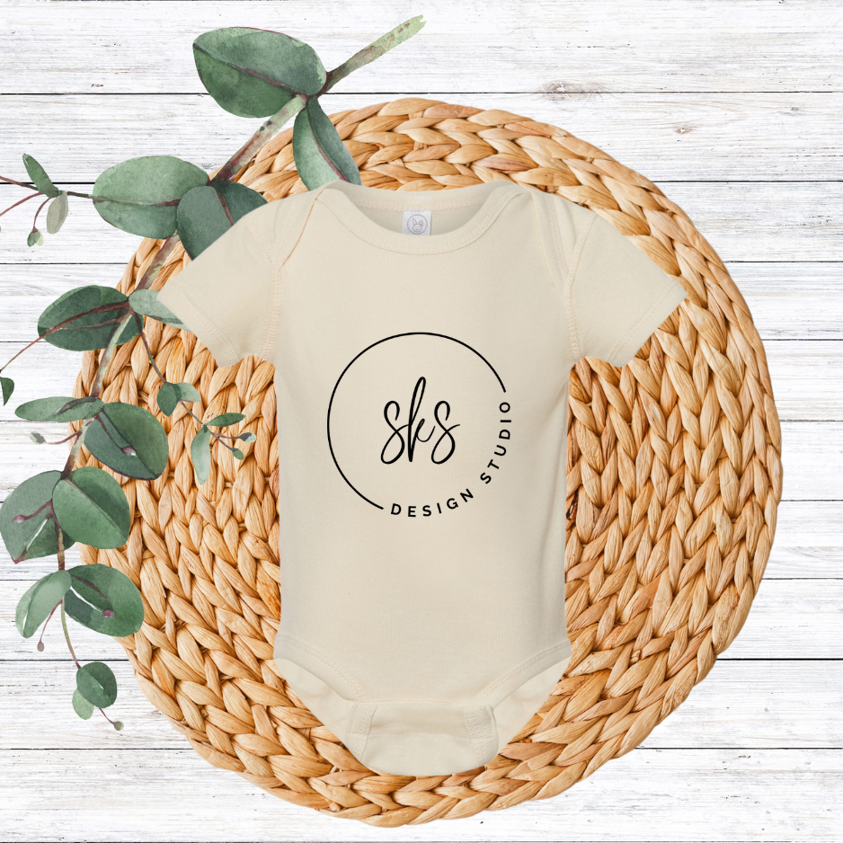 CUSTOM LOGO | Infant Onesie [RABBIT SKINS]