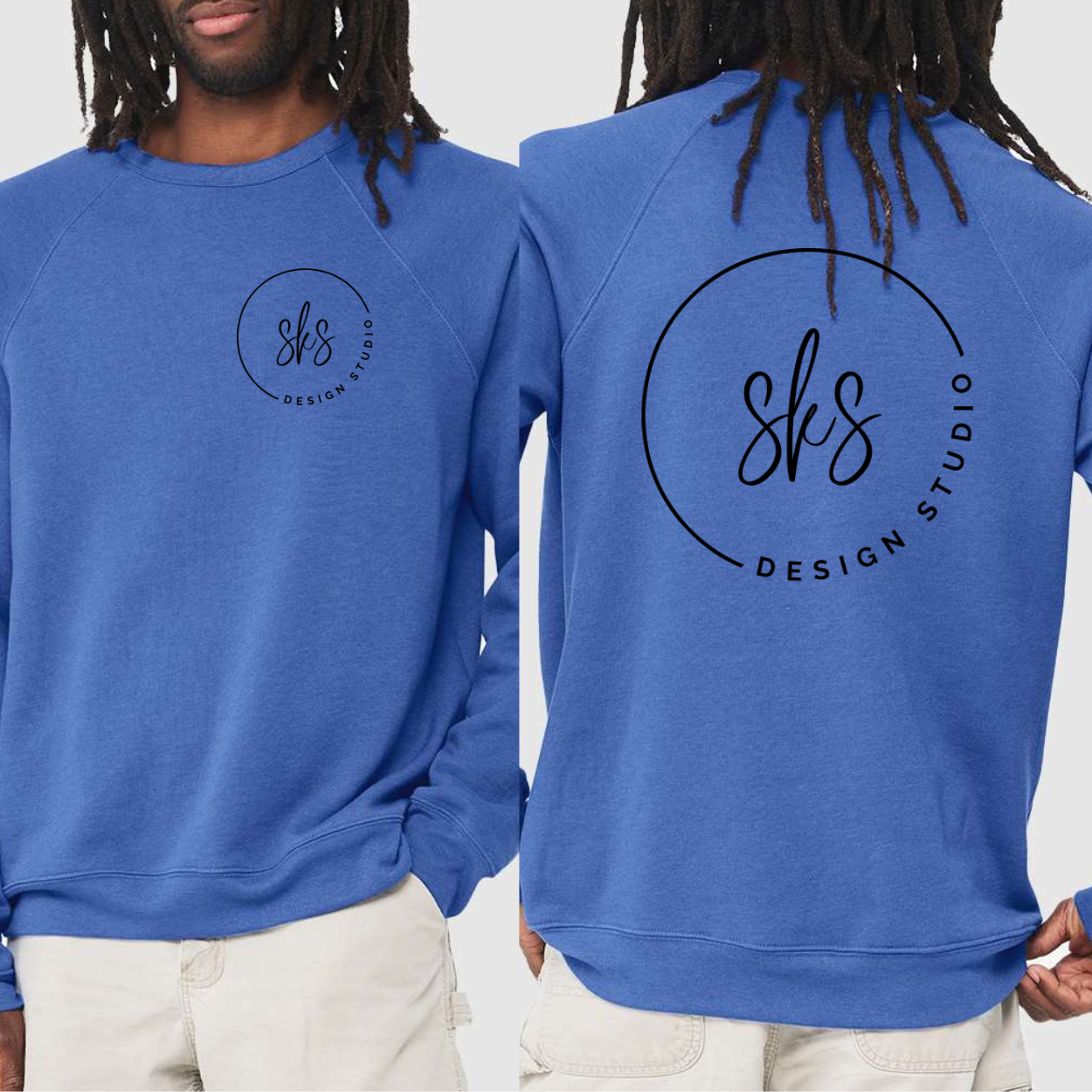 CUSTOM LOGO | Unisex Crewneck Sweatshirt [BELLA CANVAS]