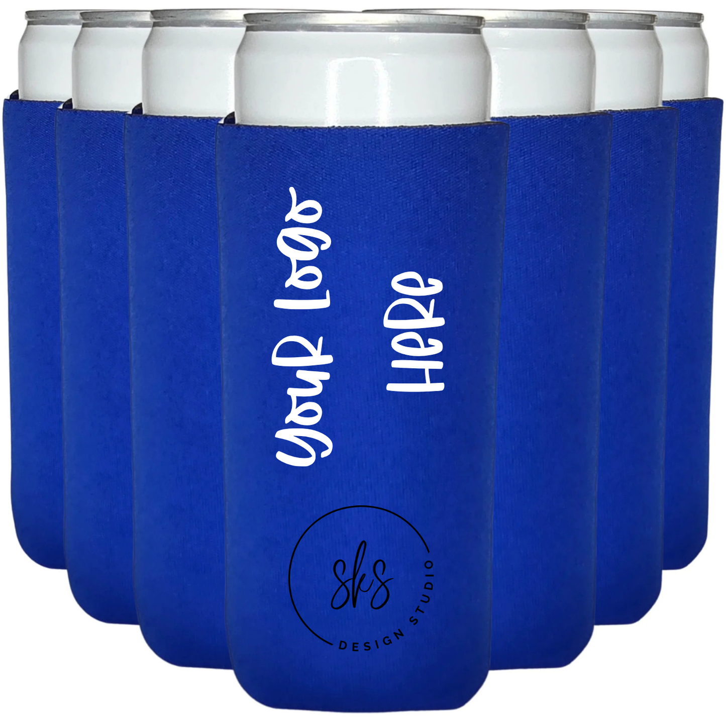 CUSTOM LOGO | Slim Can Coozie