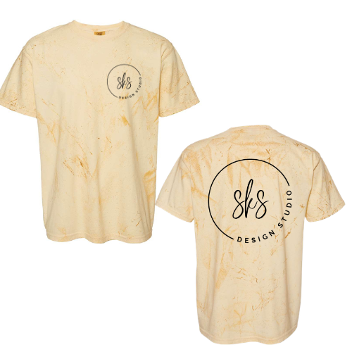 CUSTOM LOGO | Unisex Color Blast T-Shirt [COMFORT COLORS]